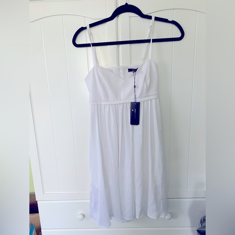 BCBG MAXAZRIA “Kassie” White Dress - NEW WITH TAGS/Never worn